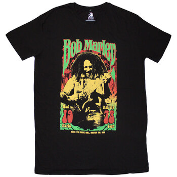 T-shirt Bob Marley 1978 Black 2XL Feminino T-shirt - 1