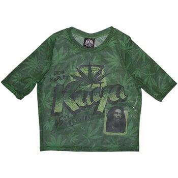 Tricou Bob Marley Kaya (Mesh) Verde M Damă Tricou - 1