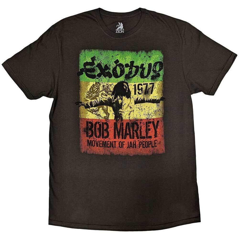 T-shirt Bob Marley Movement Black S T-shirt