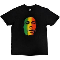 T-shirt Bob Marley Face Black M T-shirt