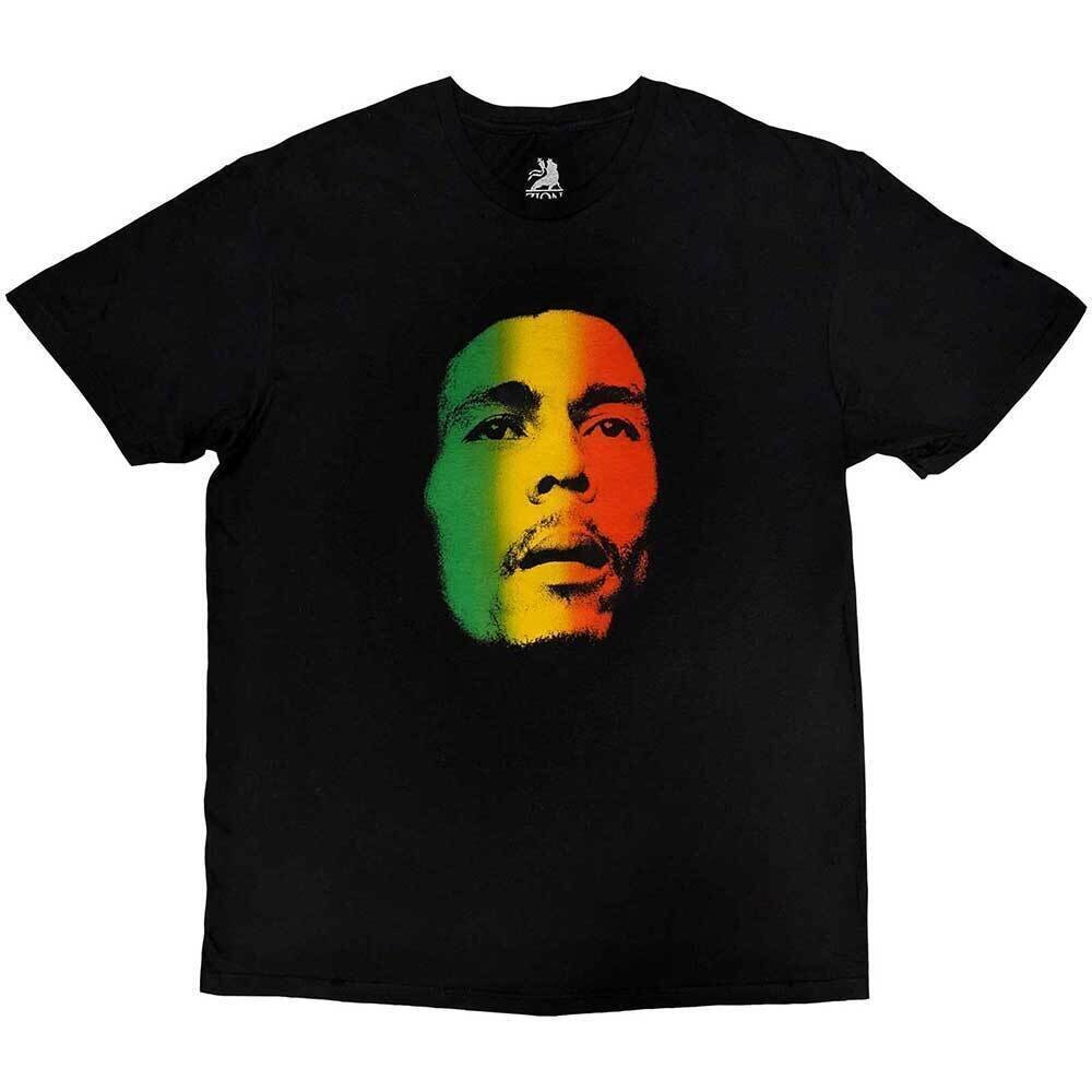 T-shirt Bob Marley Face Black XL T-shirt