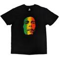 Bob Marley Face Black 2XL Maglietta