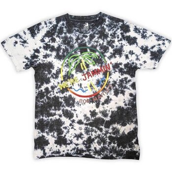 T-shirt Bob Marley Neon Sign (Wash Collection) Dip-Dye on White XL T-shirt - 1