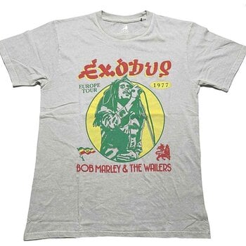 Tricou Bob Marley 1977 Tour (Wash Collection) Grey S Tricou - 1
