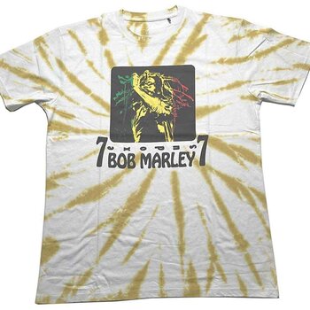 T-shirt Bob Marley 77 (Wash Collection) White 2XL T-shirt - 1