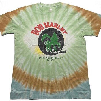 T-särk Bob Marley 45th Anniversary (Wash Collection) Green L T-särk - 1