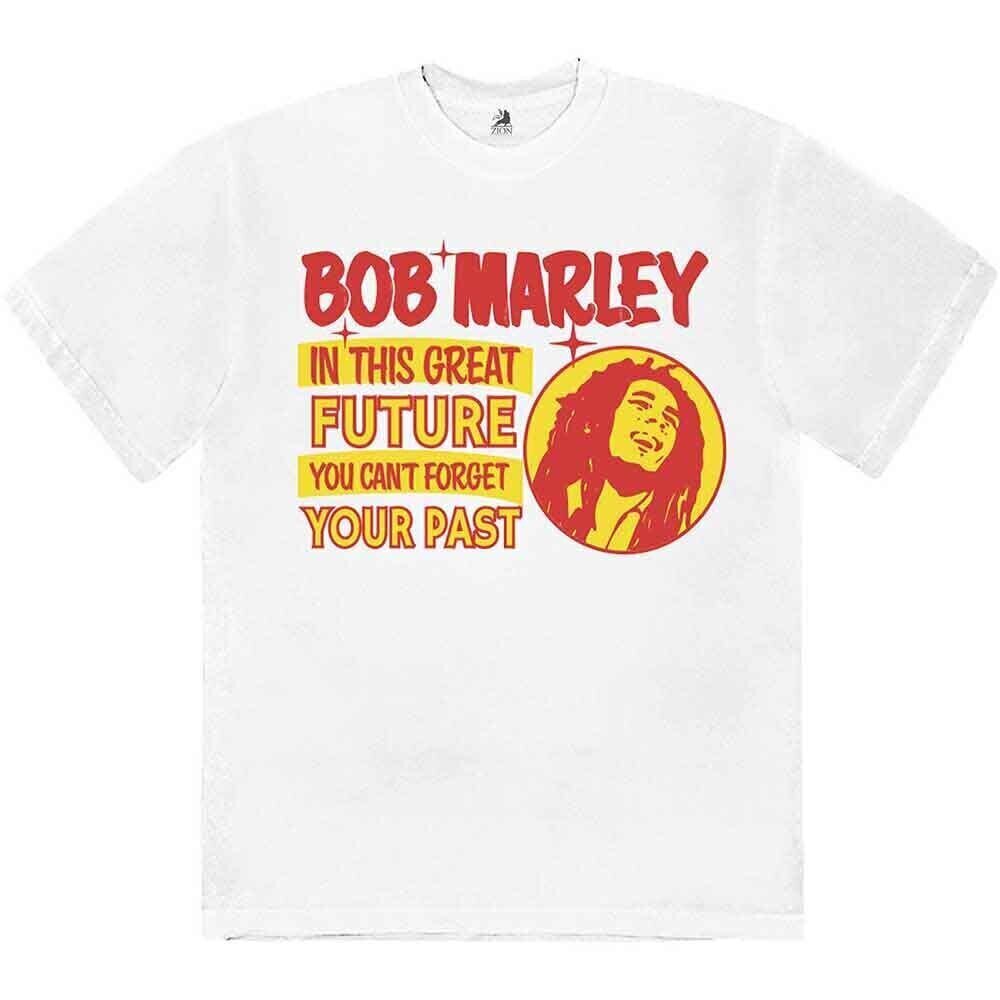 T-Shirt Bob Marley This Great Future White S T-Shirt