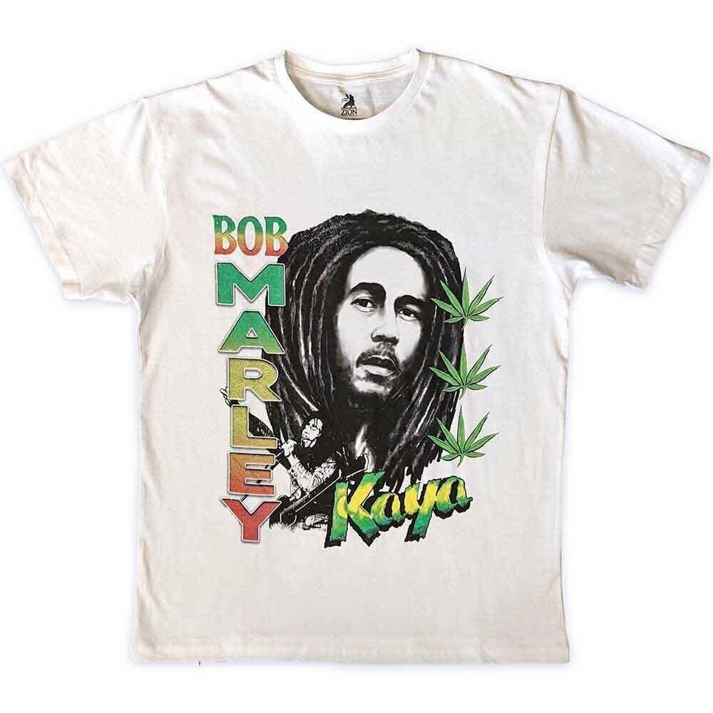 Košulja Bob Marley Kaya Illustration White L Košulja
