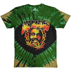 T-Shirt Bob Marley Kaya Smoke (Wash Collection) Green XL T-Shirt