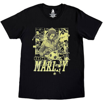 Skjorte Bob Marley Football Collage Black 2XL Skjorte - 1