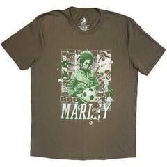 T-shirt Bob Marley Football Collage