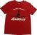 T-Shirt Bob Marley Exodus Arms Outstretched (Hi-Build) Red L T-Shirt