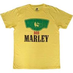 T-Shirt Bob Marley Vintage Green Label Yellow XL T-Shirt