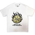 Bring Me The Horizon Globe Yellow White XL T-särk