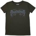 Bring Me The Horizon Metal Logo Genxsis (Back Print) Green M Ladies T-Shirt