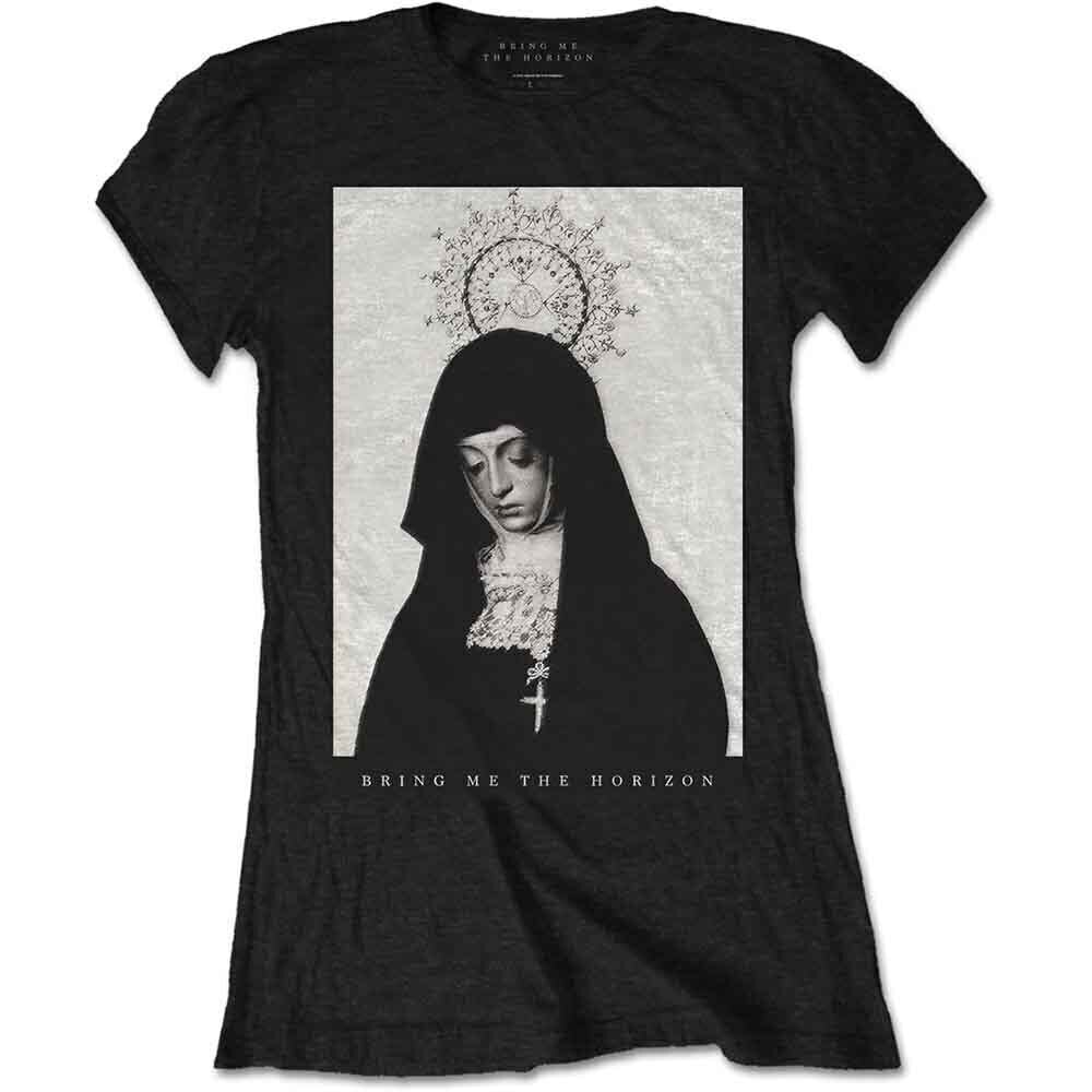T-skjorte Bring Me The Horizon Nun Black XL Ladies T-skjorte