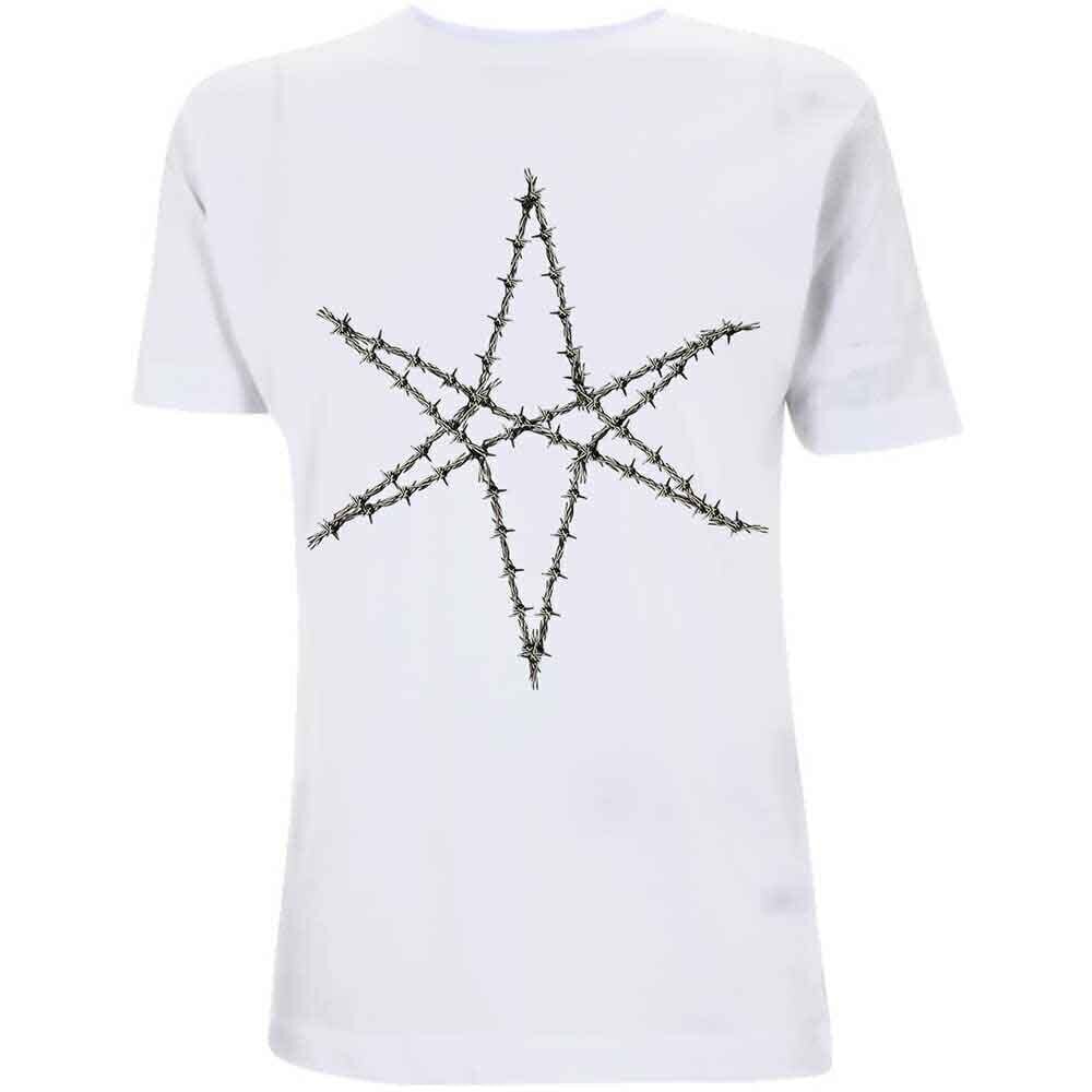 T-shirt Bring Me The Horizon Barbed Wire (Back Print) White L T-shirt