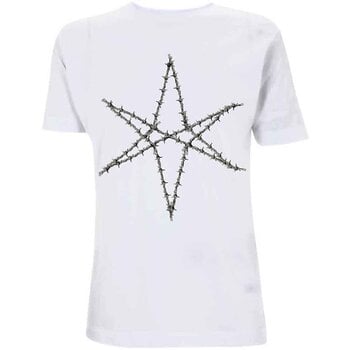 T-shirt Bring Me The Horizon Barbed Wire (Back Print) White L T-shirt - 1