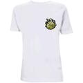 Bring Me The Horizon Globe (Back Print) White M T-Shirt