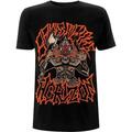 Bring Me The Horizon Warrior (Back Print) Black L T-Shirt