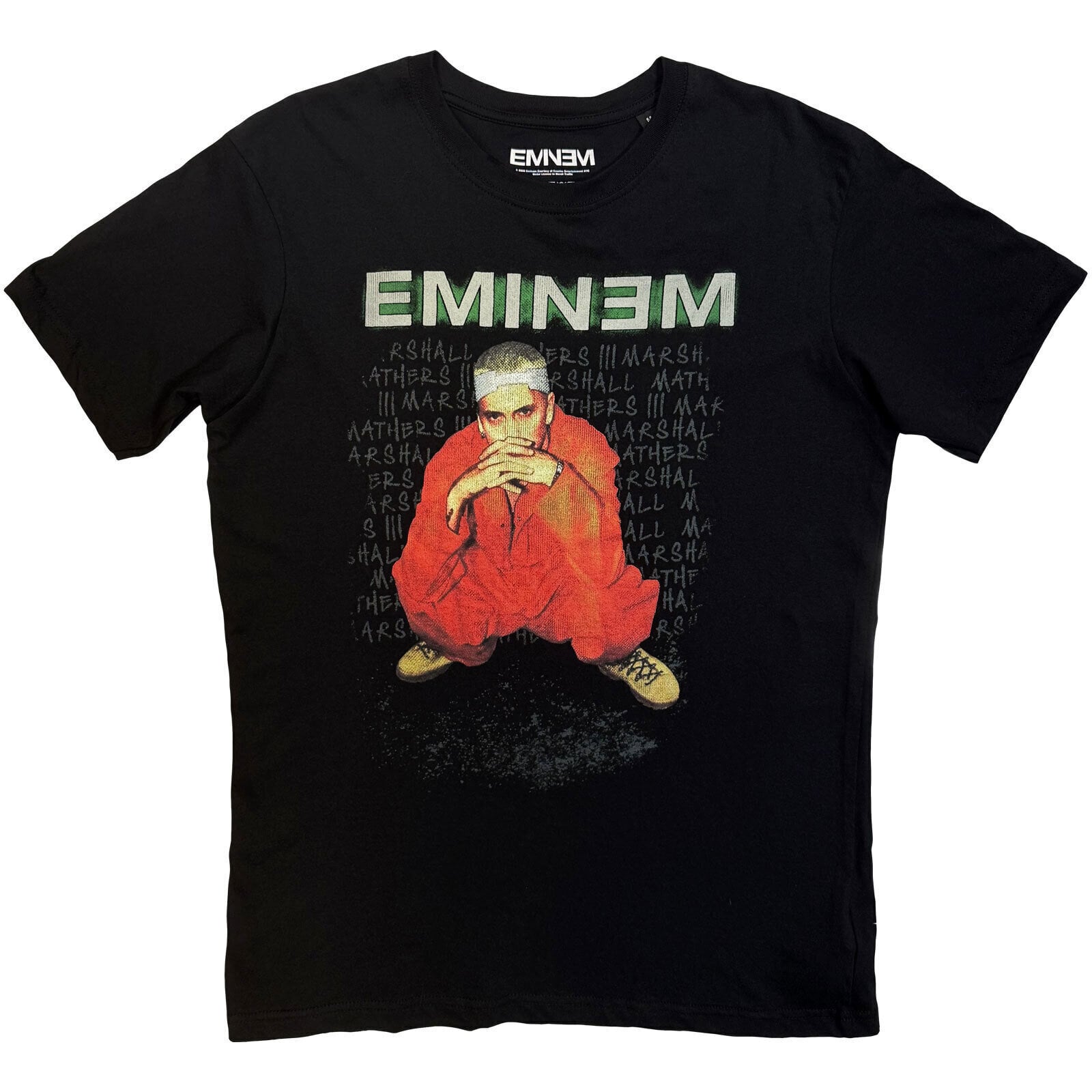 Tričko Eminem Lyric Black L Tričko