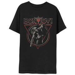 T-Shirt Bon Jovi Triangle Overlap