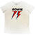 Majica David Bowie 75th Logo White S Majica
