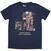 Tricou David Bowie Ziggy Stardust Denim Blue L Tricou
