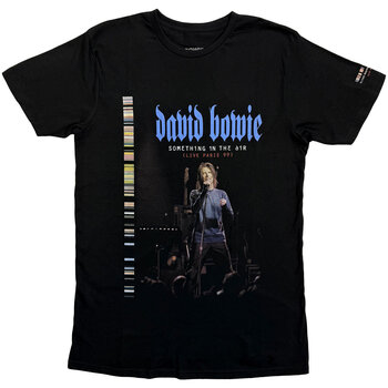 T-Shirt David Bowie Live In Paris (Sleeve Print) Black L T-Shirt - 1
