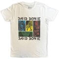 David Bowie Mick Rock Photo Collage White L Košulja