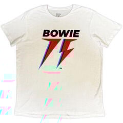 T-shirt David Bowie 75th Logo White XL T-shirt