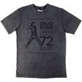 David Bowie Rainbow Theatre Charcoal Grey L Košulja