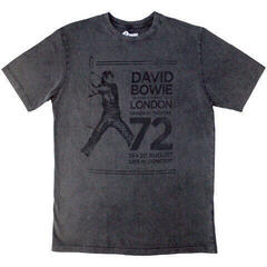 T-Shirt David Bowie Rainbow Theatre Charcoal Grey 2XL T-Shirt