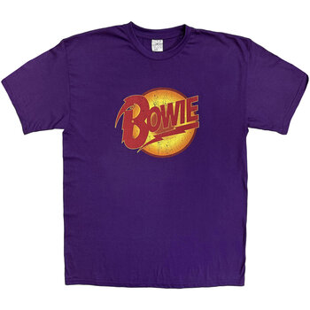 Сорочка David Bowie Vintage Diamond Dogs Logo Purple XL Сорочка - 1