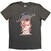 T-shirt David Bowie Aladdin Sane Charcoal Grey XL T-shirt