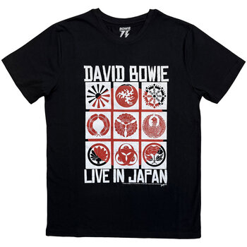 T-shirt David Bowie Live in Japan Black XL T-shirt - 1