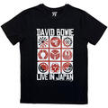 David Bowie Live in Japan Black XL T-särk