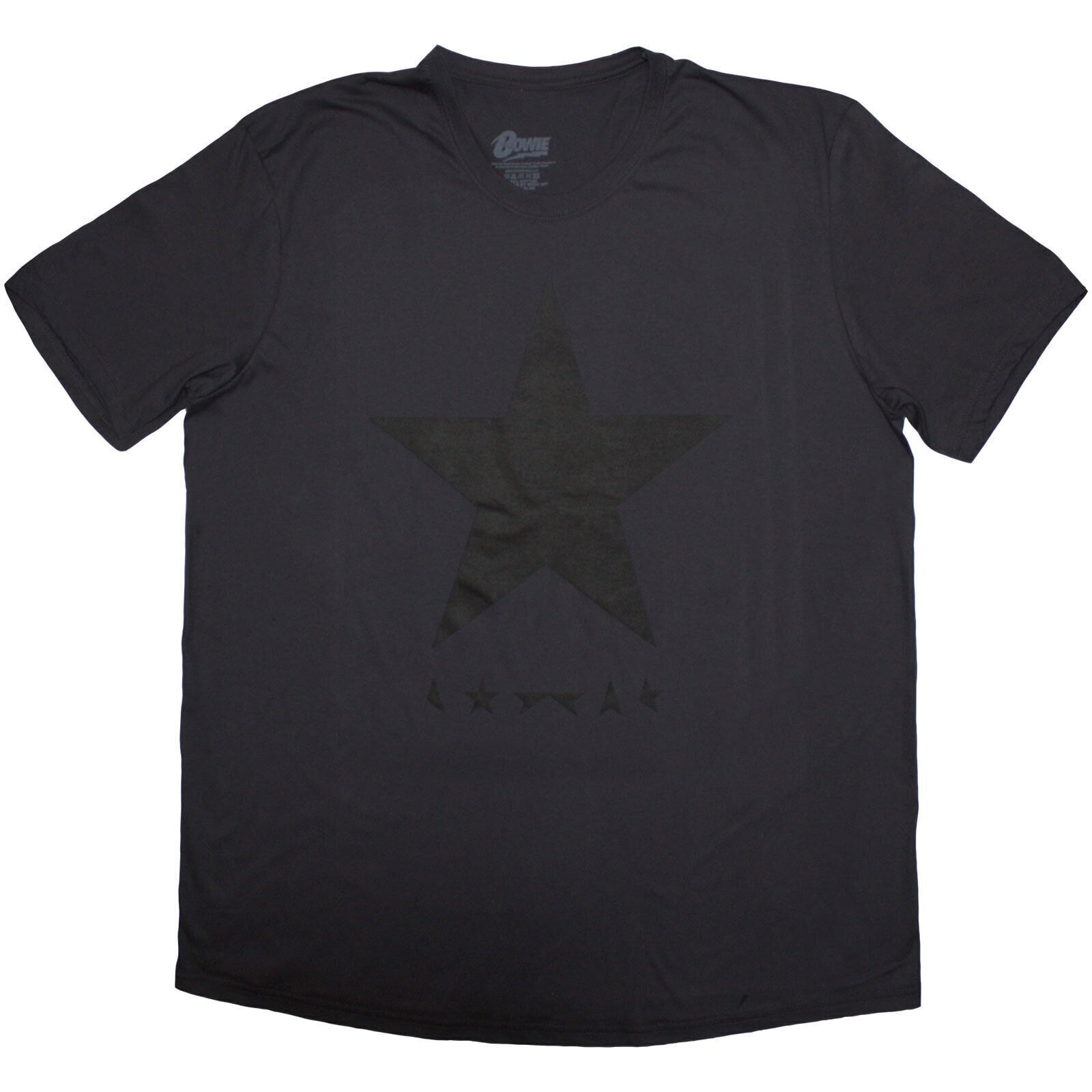 T-särk David Bowie Blackstar on Grey Grey S T-särk