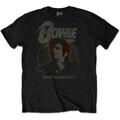 David Bowie Vintage Ziggy Black L Shirt