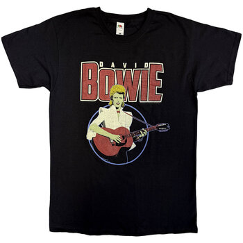 T-Shirt David Bowie Acoustic Bootleg Black M T-Shirt - 1