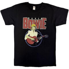 T-shirt David Bowie Acoustic Bootleg Black XL T-shirt