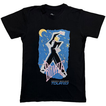 T-Shirt David Bowie 83' Tour (Back Print) Black L T-Shirt - 1