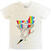 Shirt David Bowie Holographic Bolt (Foiled) White M Shirt