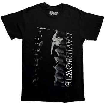 T-Shirt David Bowie Distorted Black 2XL T-Shirt - 1