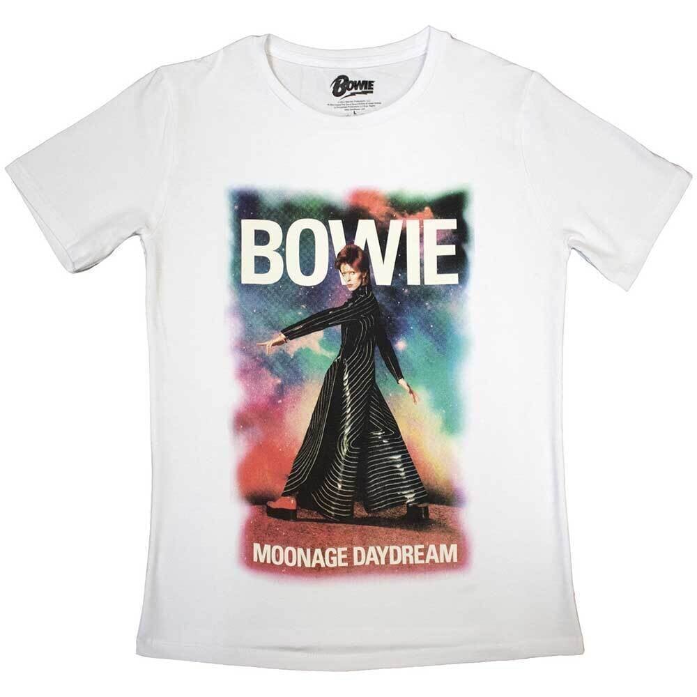 Košulja David Bowie Moonage 11 Fade White S Ženske Košulja