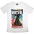 T-shirt David Bowie Moonage 11 Fade White XL Feminino T-shirt
