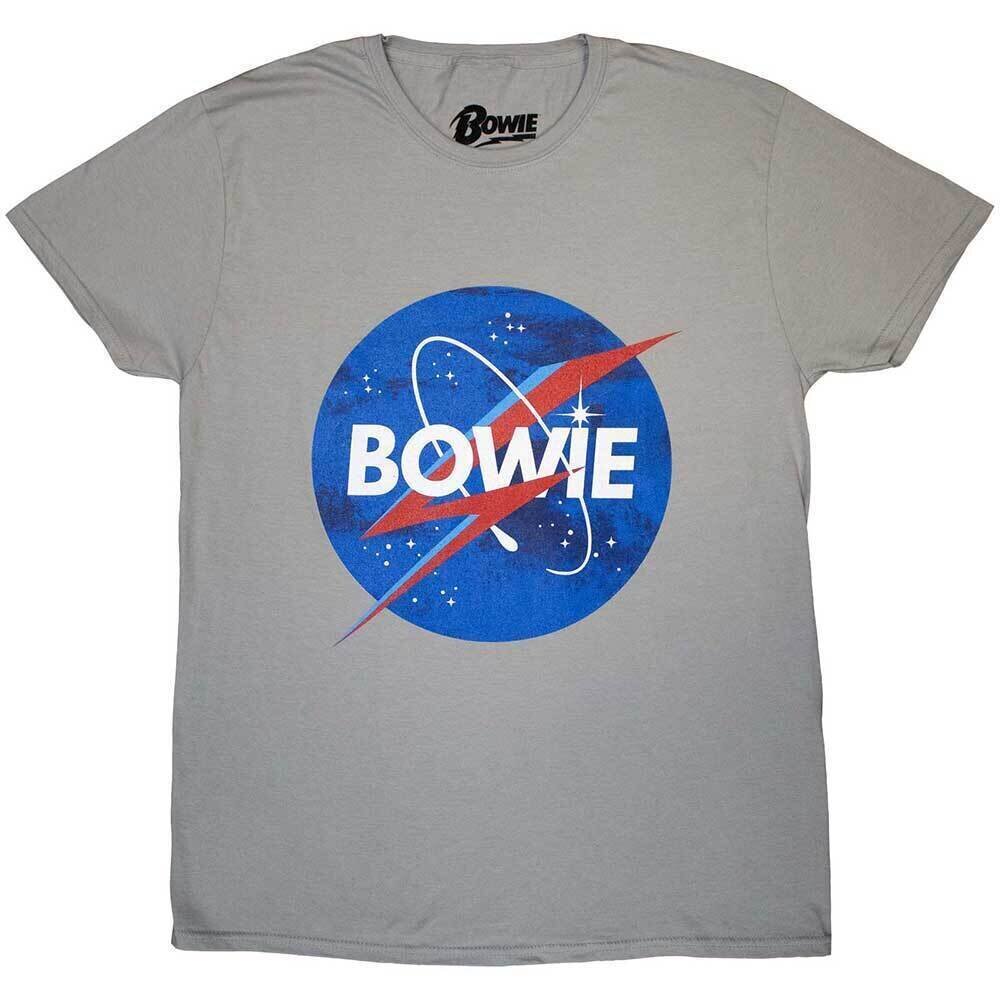 Tricou David Bowie Starman Logo Grey S Tricou