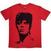 T-shirt David Bowie 1973 Monochrome Red M T-shirt