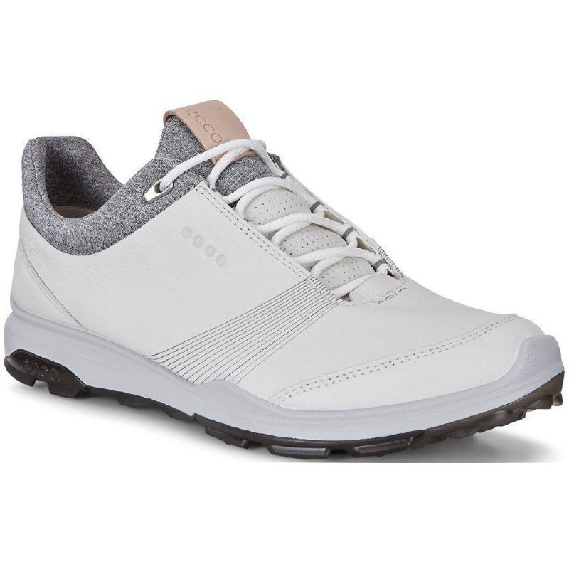 Golfsko til kvinder Ecco Biom Hybrid 3 Womens Golf Shoes hvid-Sort 41