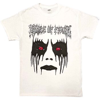 Marškinėliai Cradle Of Filth Dani Make Up (Back Print) White M Marškinėliai - 1